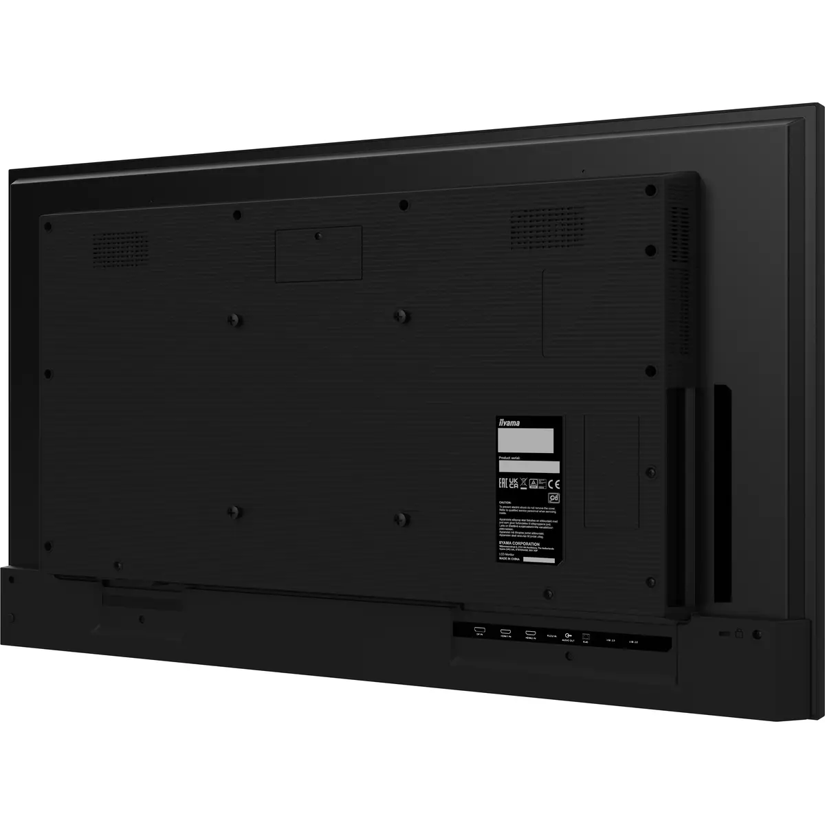 ProLite LH4365UHSB-B1 108 cm 42.5" LCD-Display mit LED-Hintergrundbeleuchtung Digital Signage Android 4K UHD (2160p) 3840x2160 16:9 1200:1 800 cd/m² 8 ms Schwarz