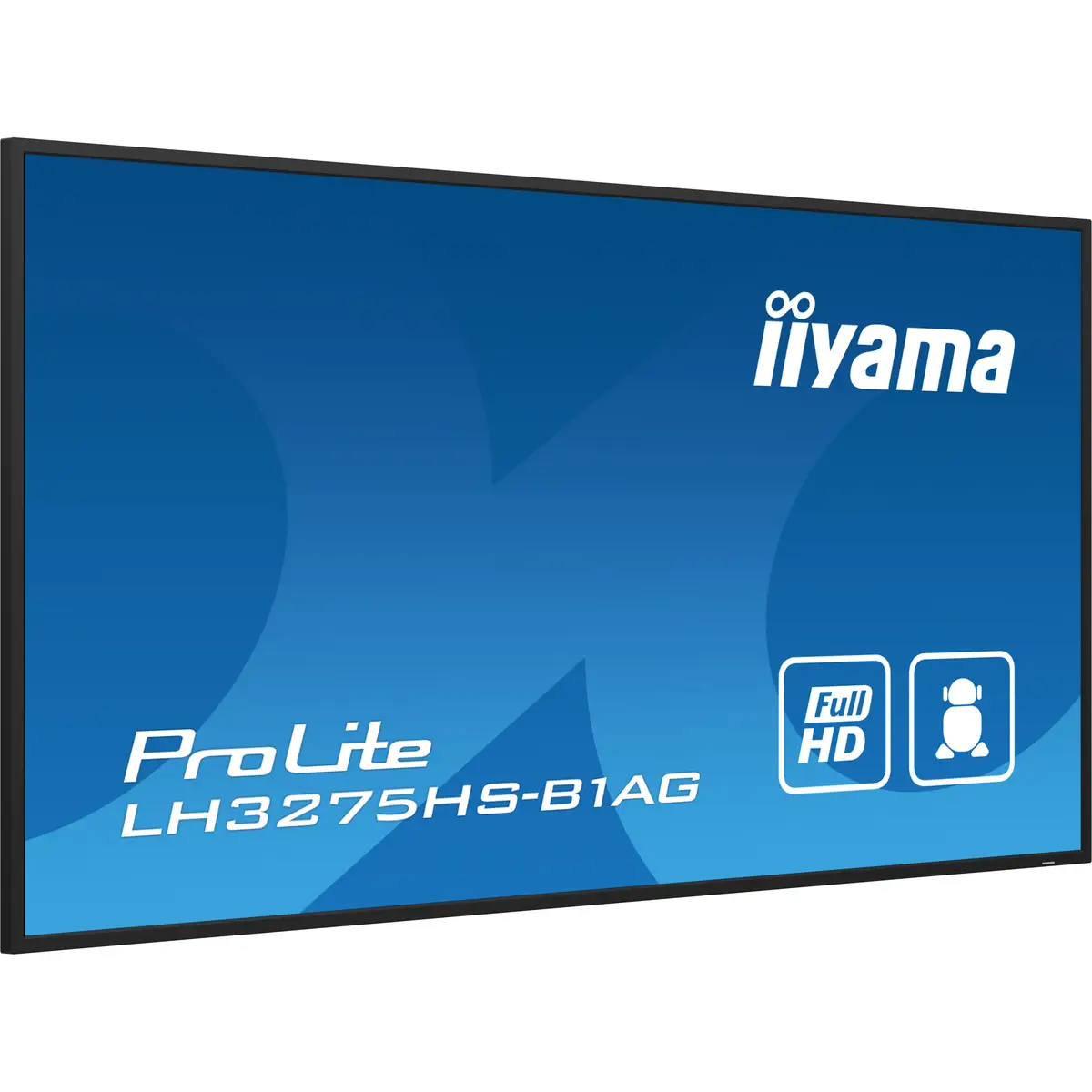 ProLite LH3275HS-B1AG 80 cm 31.5" LCD-Display mit LED-Hintergrundbeleuchtung Digital Signage mit mit SoC Mediaplayer Android 1080p 1920x1080 16:9 1200:1 500 cd/m² 8 ms Schwarz Matte