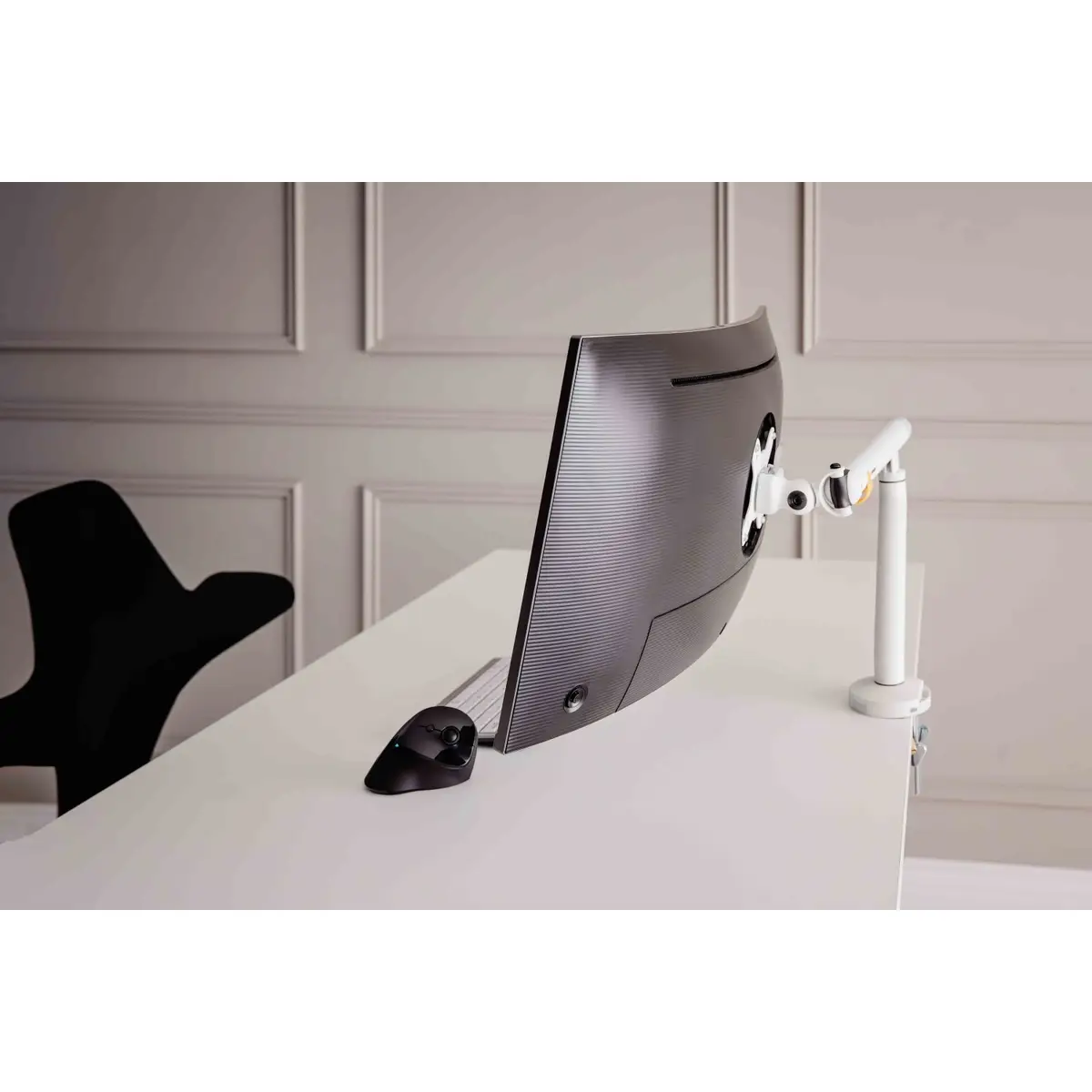 BE Flexible Single, Klemme, 10 kg, 43,2 cm (17"), 88,9 cm (35"), 100 x 100 mm, Weiß
