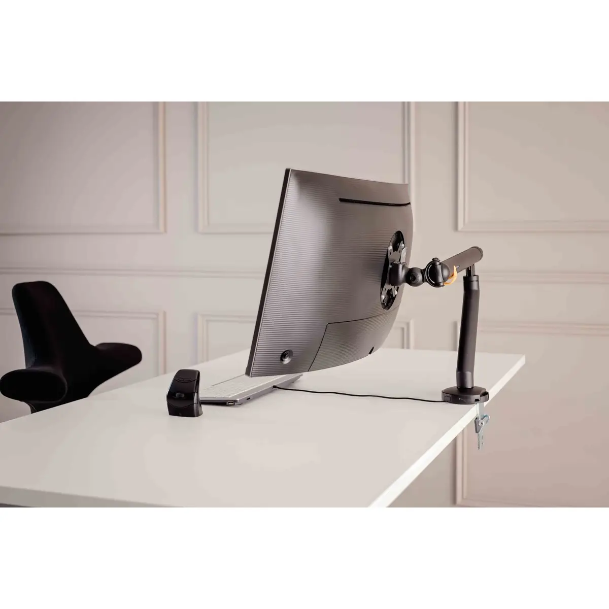 BE Flexible Single, Klemme, 10 kg, 43,2 cm (17"), 88,9 cm (35"), 100 x 100 mm, Schwarz