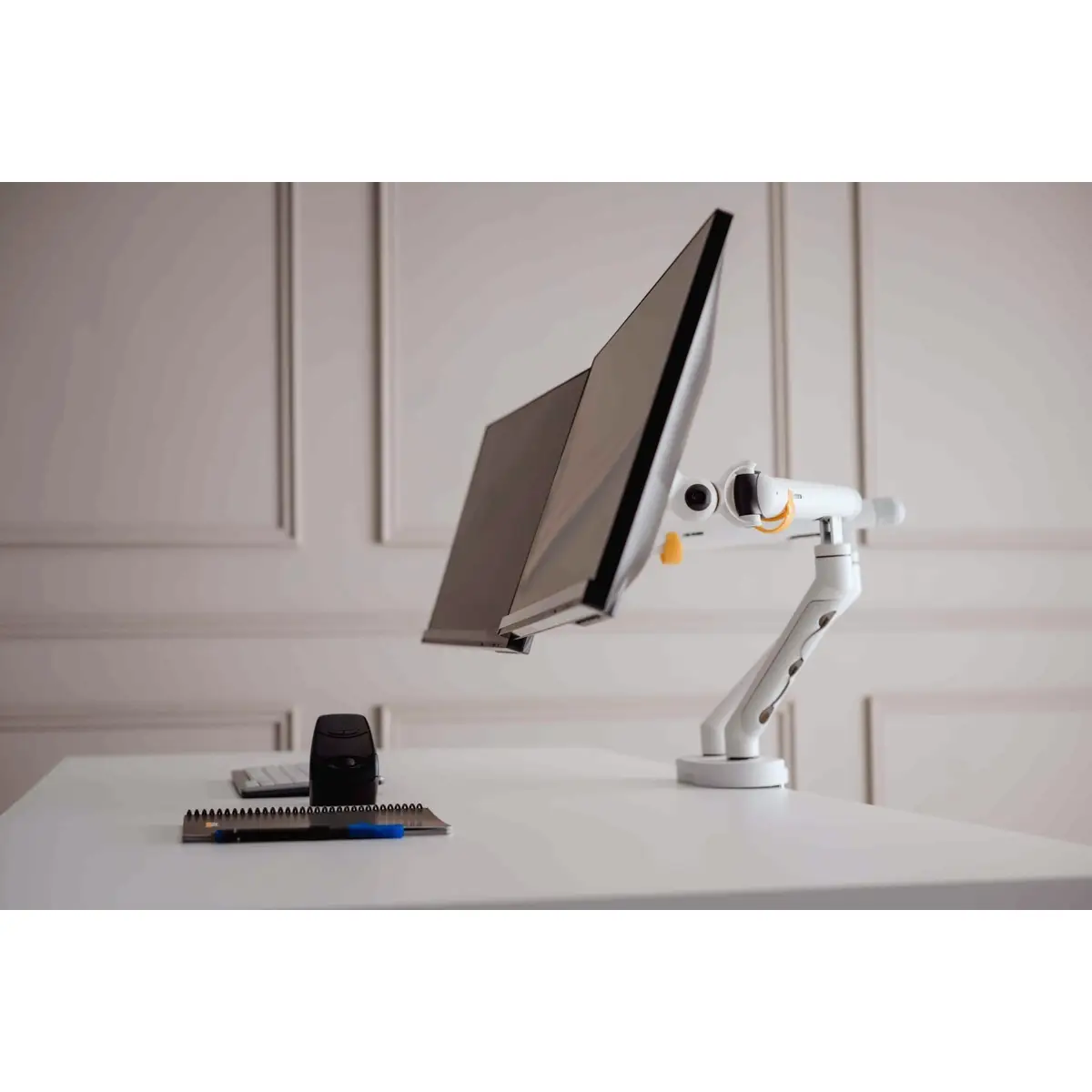 BE Flexible Dual, Klemme, 20 kg, 43,2 cm (17"), 88,9 cm (35"), 100 x 100 mm, Weiß
