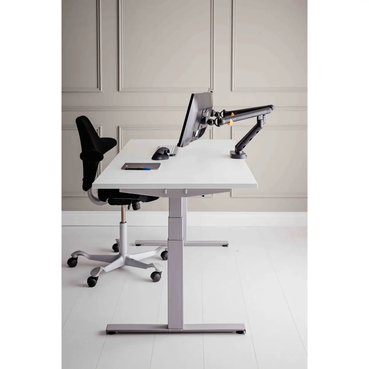 BE Flexible Dual, Klemme, 20 kg, 43,2 cm (17"), 88,9 cm (35"), 100 x 100 mm, Grau