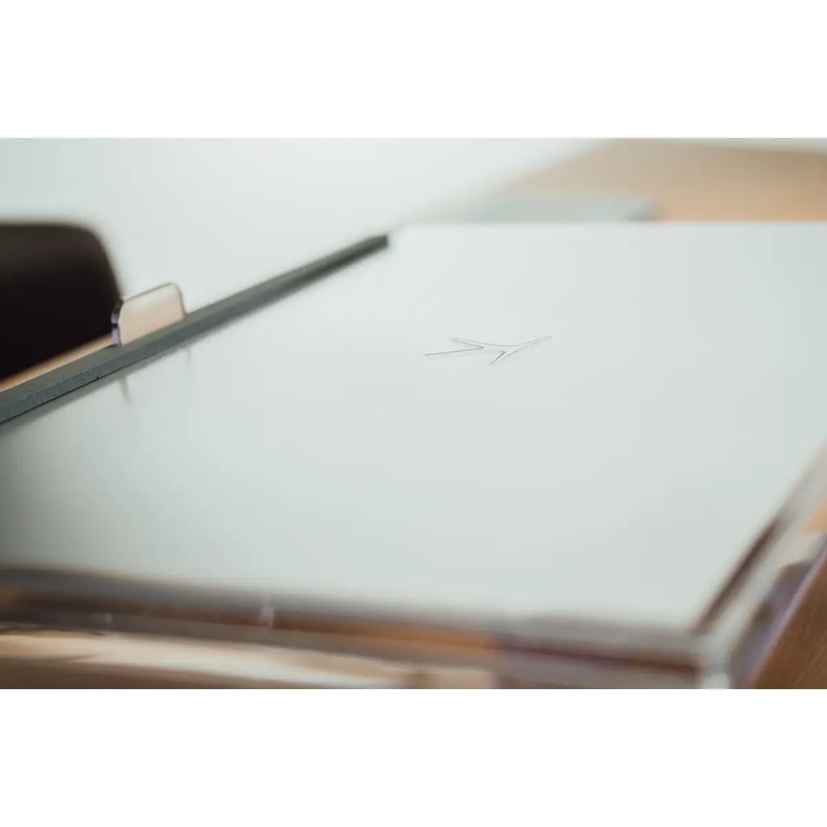 FlexDesk 640 Document Holder/Writing Slope, Kunststoff, Gummi, Stahl, 110 - 180 mm, Hellgrau, Transparent, 515 mm, 380 mm, 110 mm