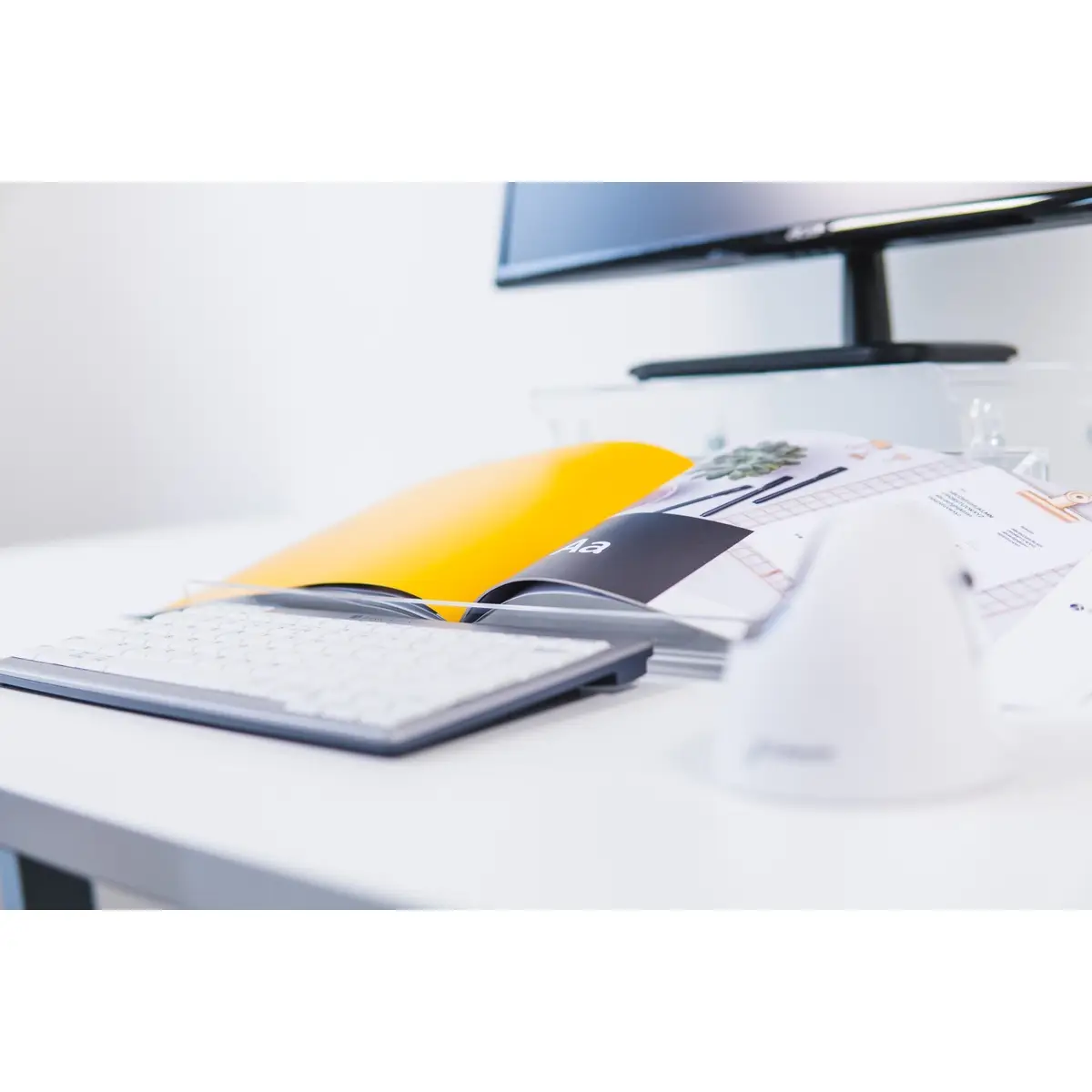 FlexDoc Cristal Clear Document Holder, Acryl, Kunststoff, Stahl, 80 - 130 mm, Transparent, 384 mm, 260 mm, 80 mm