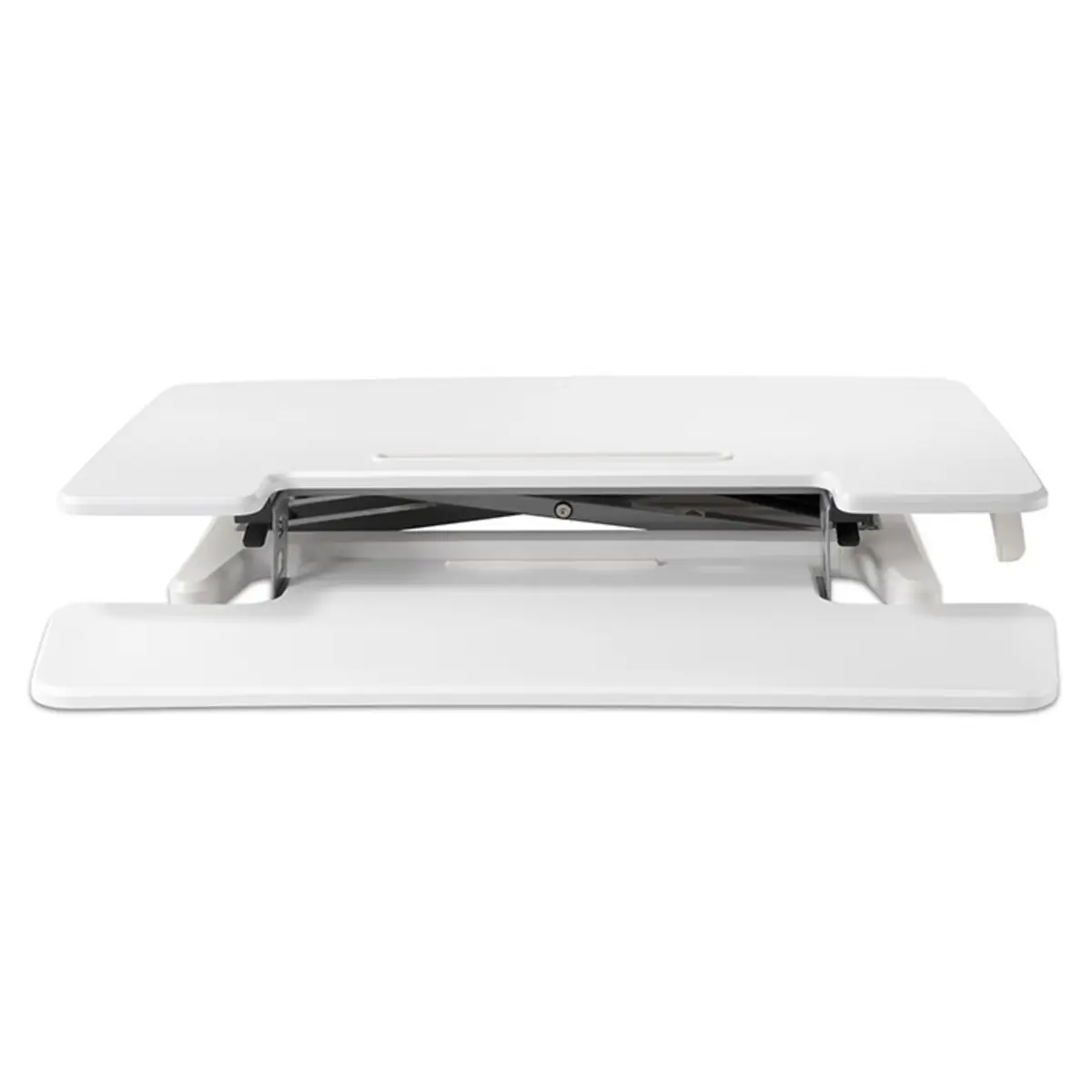 Adjustable Sit-Stand Desk Riser 2, Freistehend, 15 kg, Höhenverstellung, Weiß
