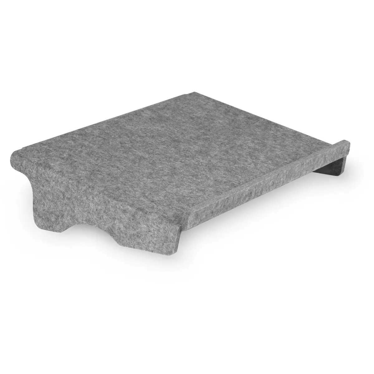 Q-doc 100 Circular, PET-Filz, Grau, 1 Stück(e), 455 mm, 290 mm, 95 mm