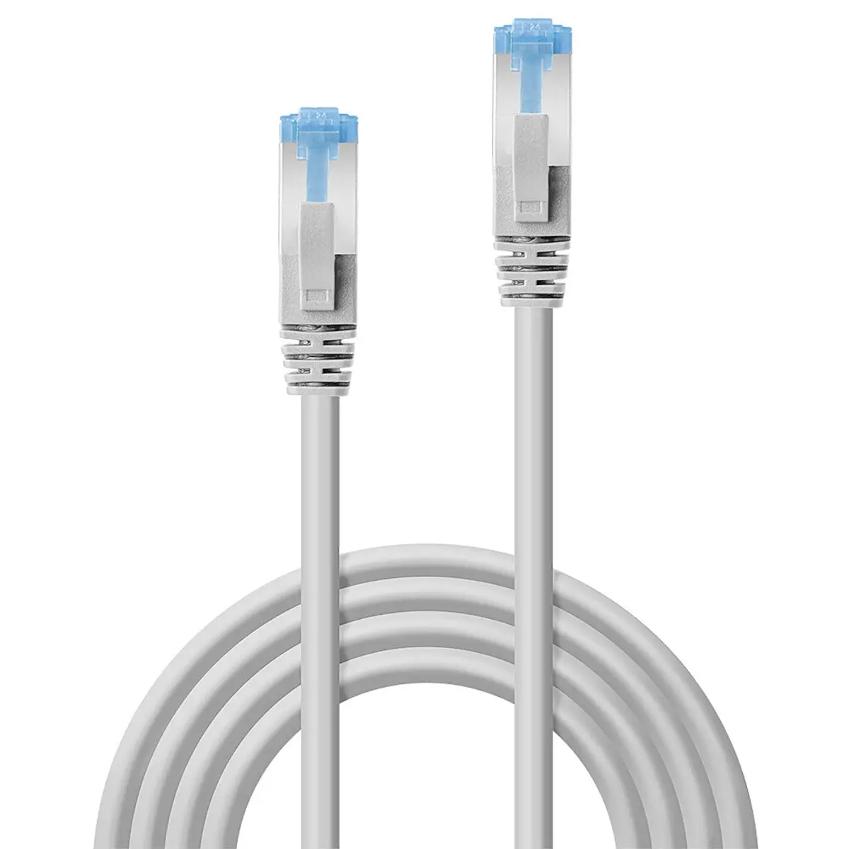 Patchkabel CAT 6a RJ45/RJ45 Stecker/Stecker Grau 15m