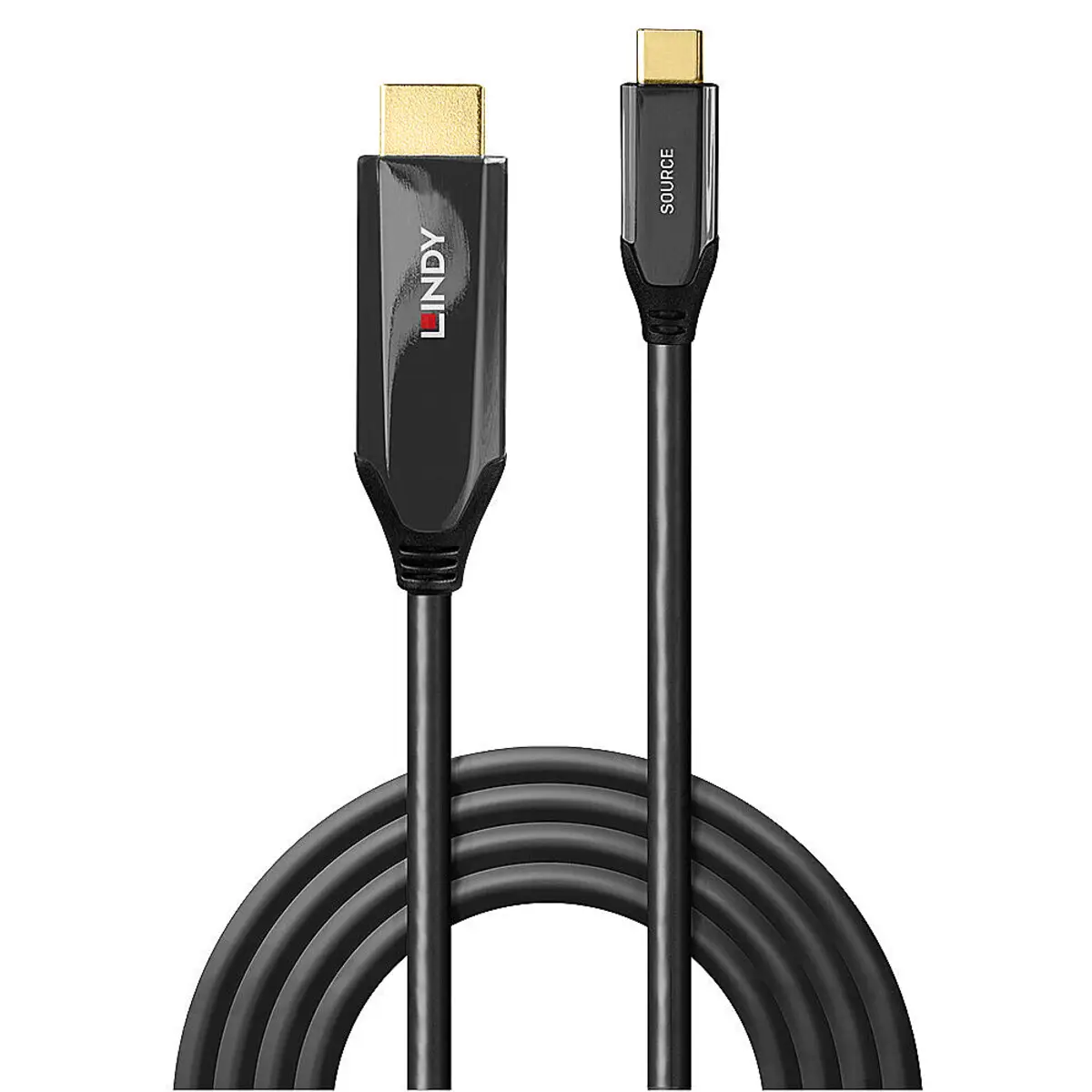 Adapterkabel USB C/HMDI Stecker/Secker Schwarz 2m