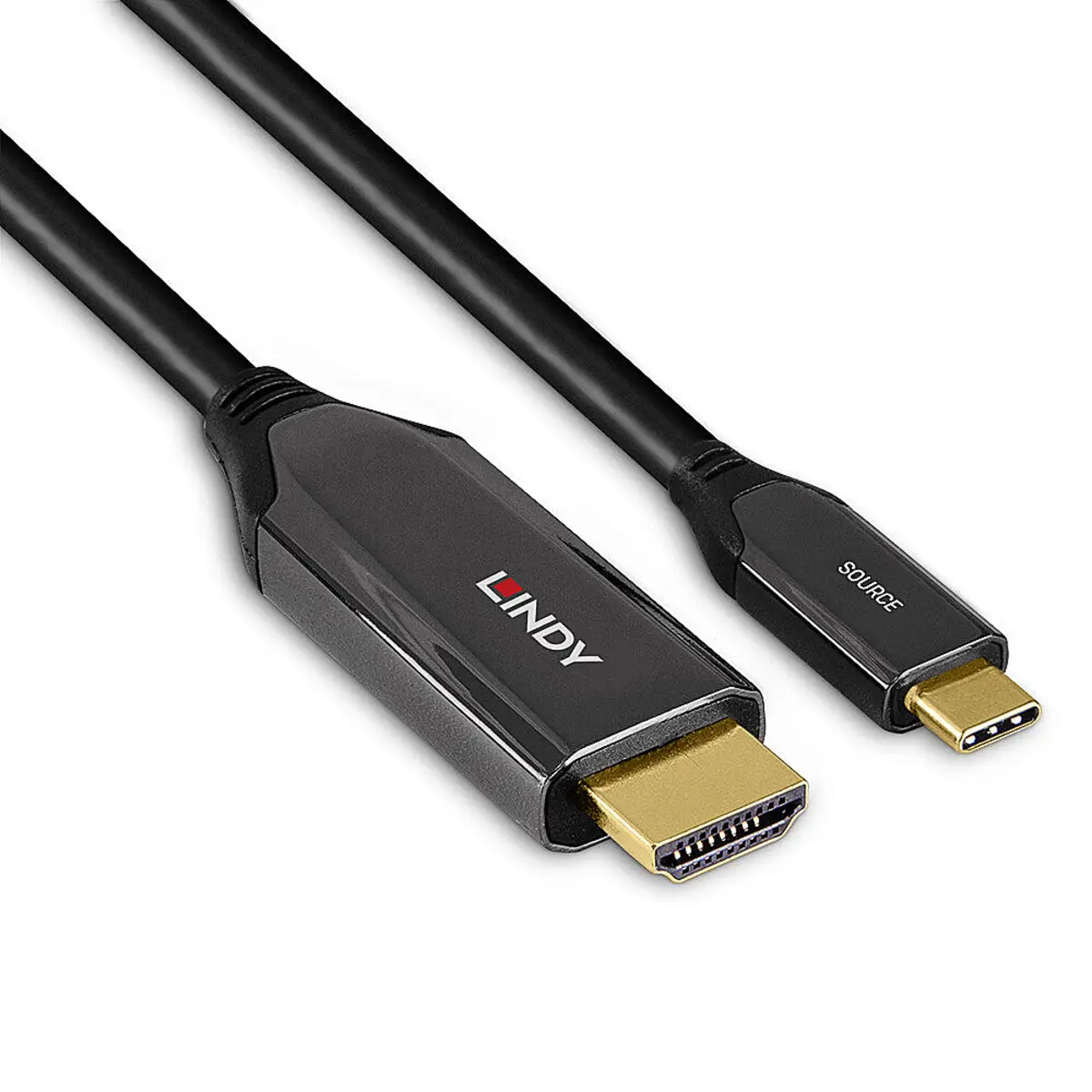 Adapterkabel USB C/HMDI Stecker/Secker Schwarz 2m