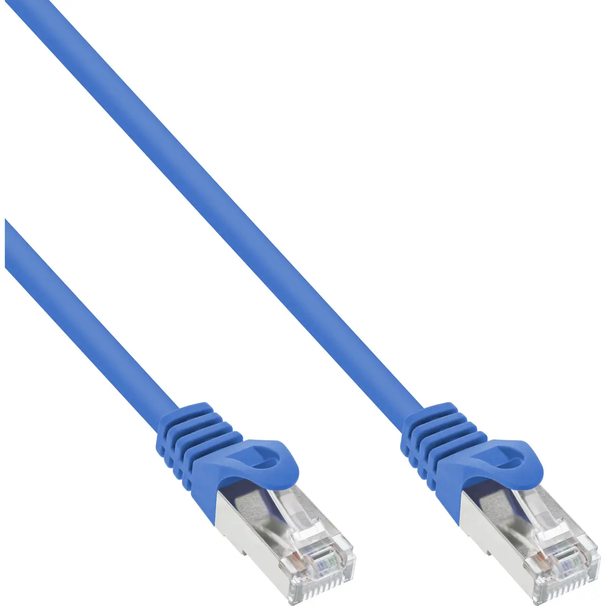 Patch Cable RJ-45 F/UTP Cat5e Blue 1,5 m