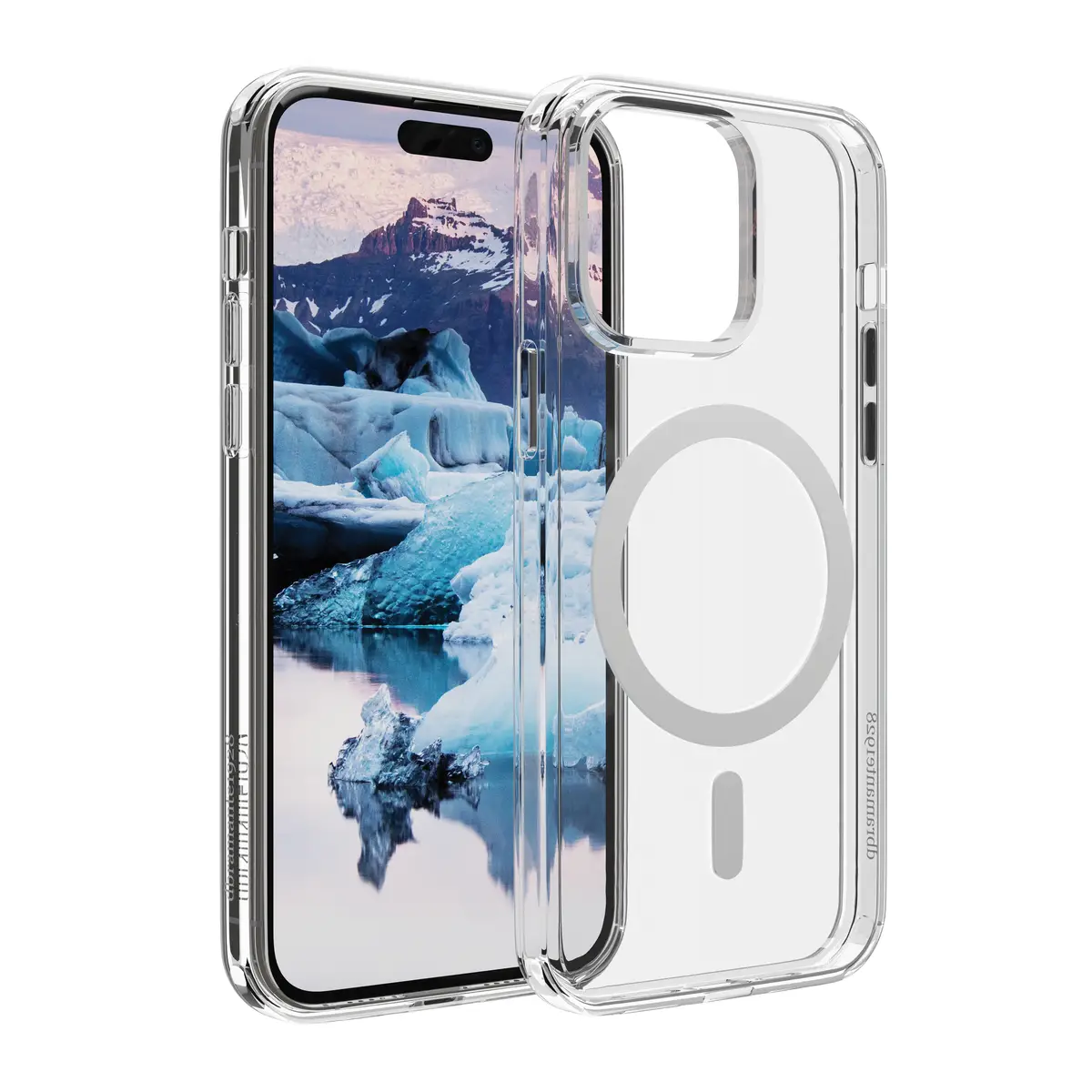 Iceland Pro Case mit MagSafe für iPhone 15 Pro, transparent