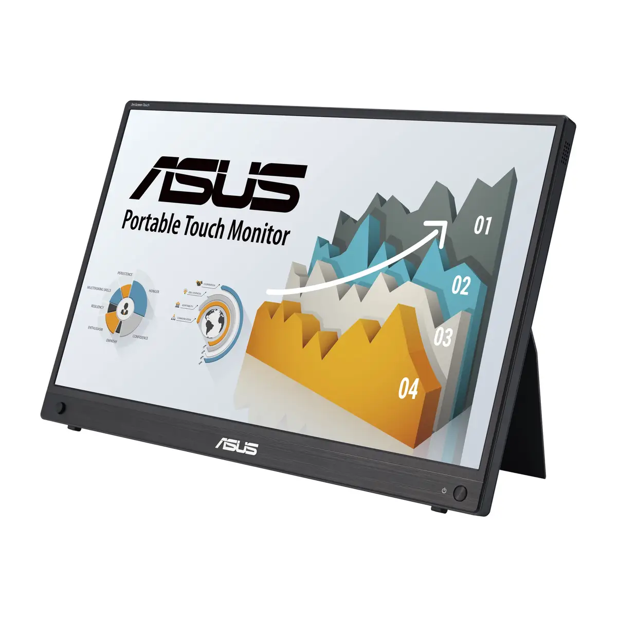 ZenScreen MB16AMTR Computerbildschirm 39,6 cm (15.6") 1920 x 1080 Pixel Full HD LCD Touchscreen Schwarz