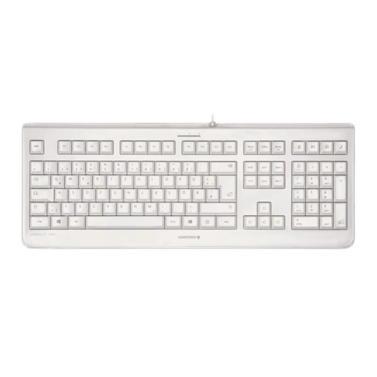 KC 1068 Tastatur Büro USB QWERTY US Englisch Grau