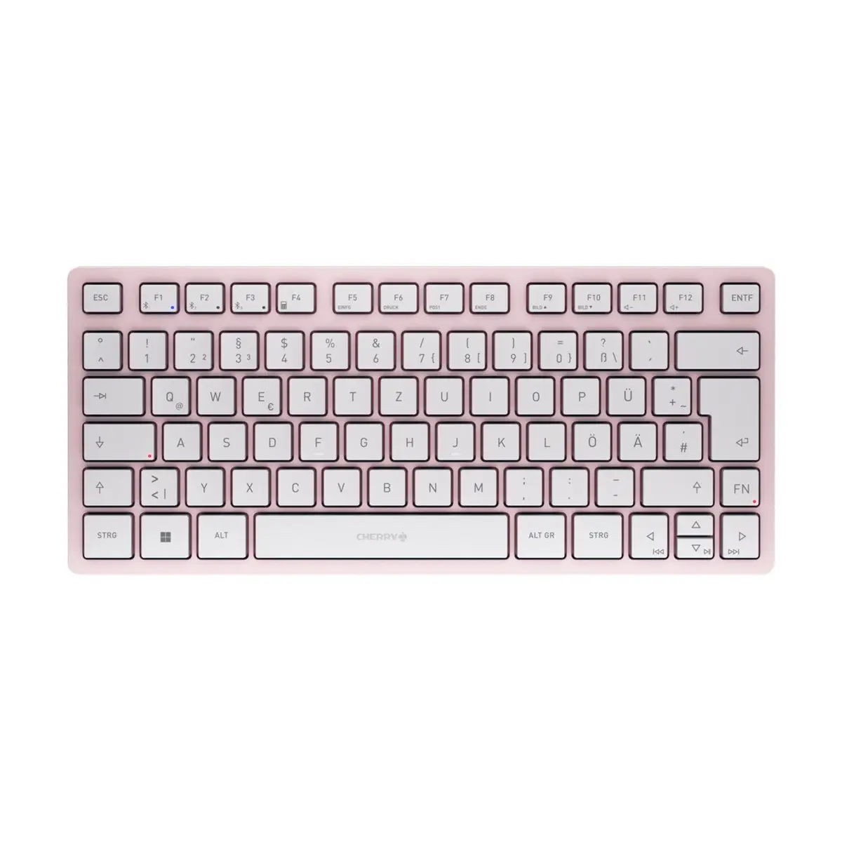 KW 7100 MINI BT Tastatur Universal Bluetooth QWERTZ Deutsch Pink
