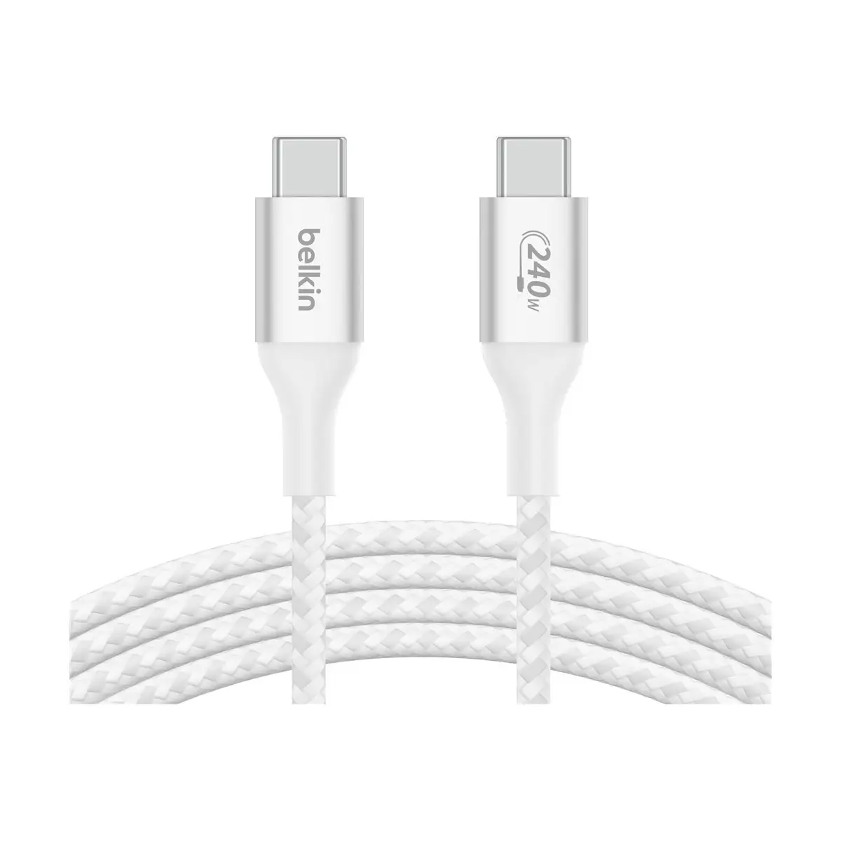 BoostCharge USB-Kabel 24 pin2 m USB C USB C USB 2.0 Weiß