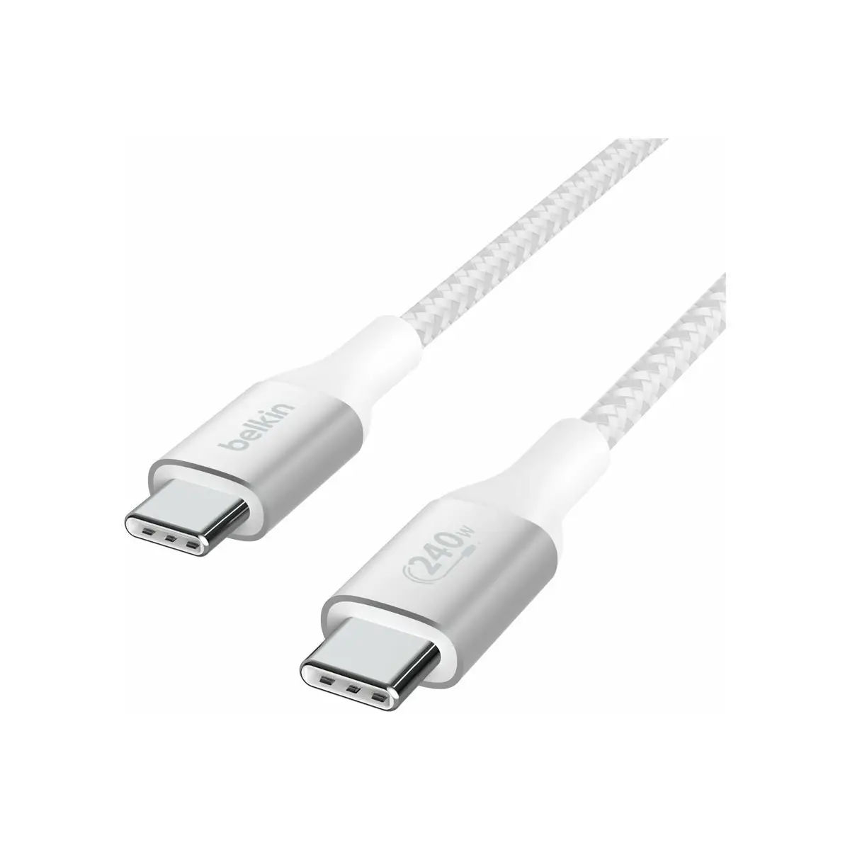 BoostCharge USB-Kabel 24 pin2 m USB C USB C USB 2.0 Weiß