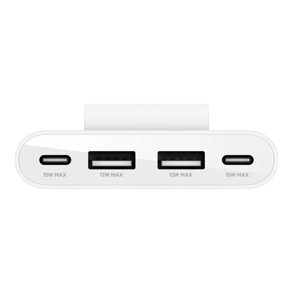 BoostCharge Ladesteifen USB Typ-C USB 3.2 Gen 1 (3.1 Gen 1) Type-A USB Typ-C Weiß Rundkabel 2 m 1 Stück