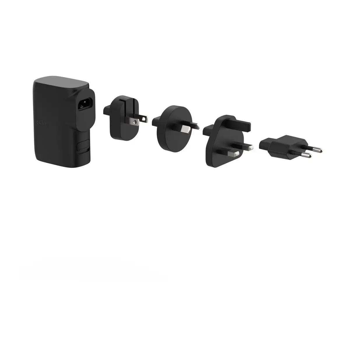 BoostCharge Power Bank/Stromadapter 5000 mAh 25 Watt Fast Charge PD 3.0 2 Ausgabeanschlussstellen (USB, 24 pin USB-C) 1 m Schwarz