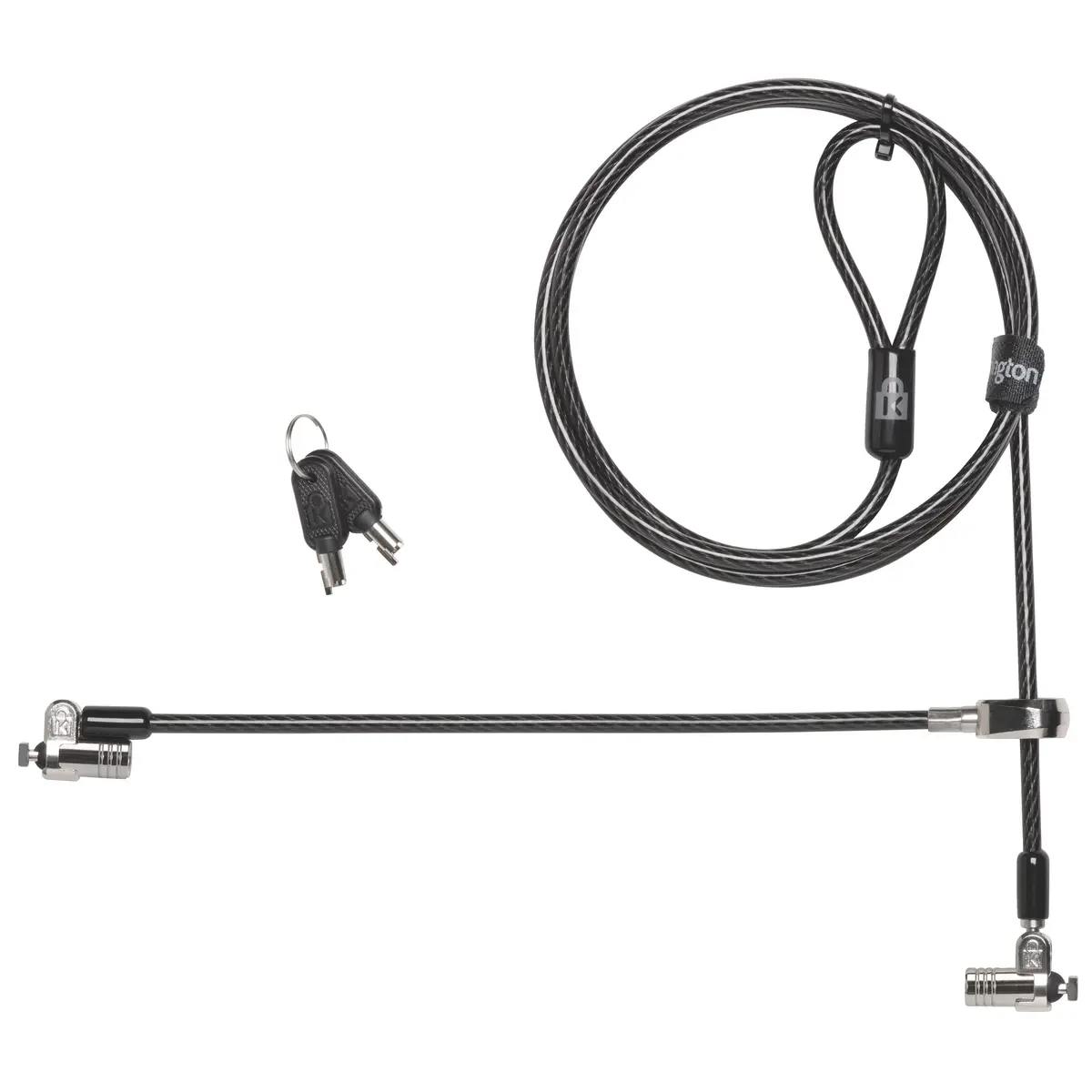 MicroSaver 2.0 Keyed Twin Laptop Lock