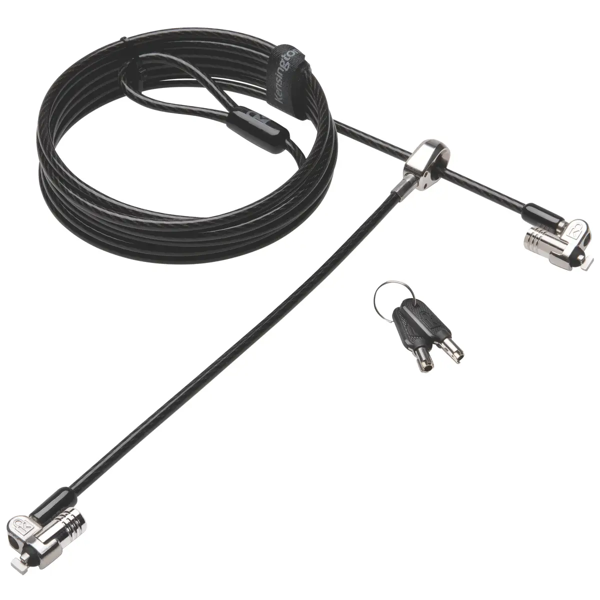 MicroSaver 2.0 Keyed Twin Laptop Lock