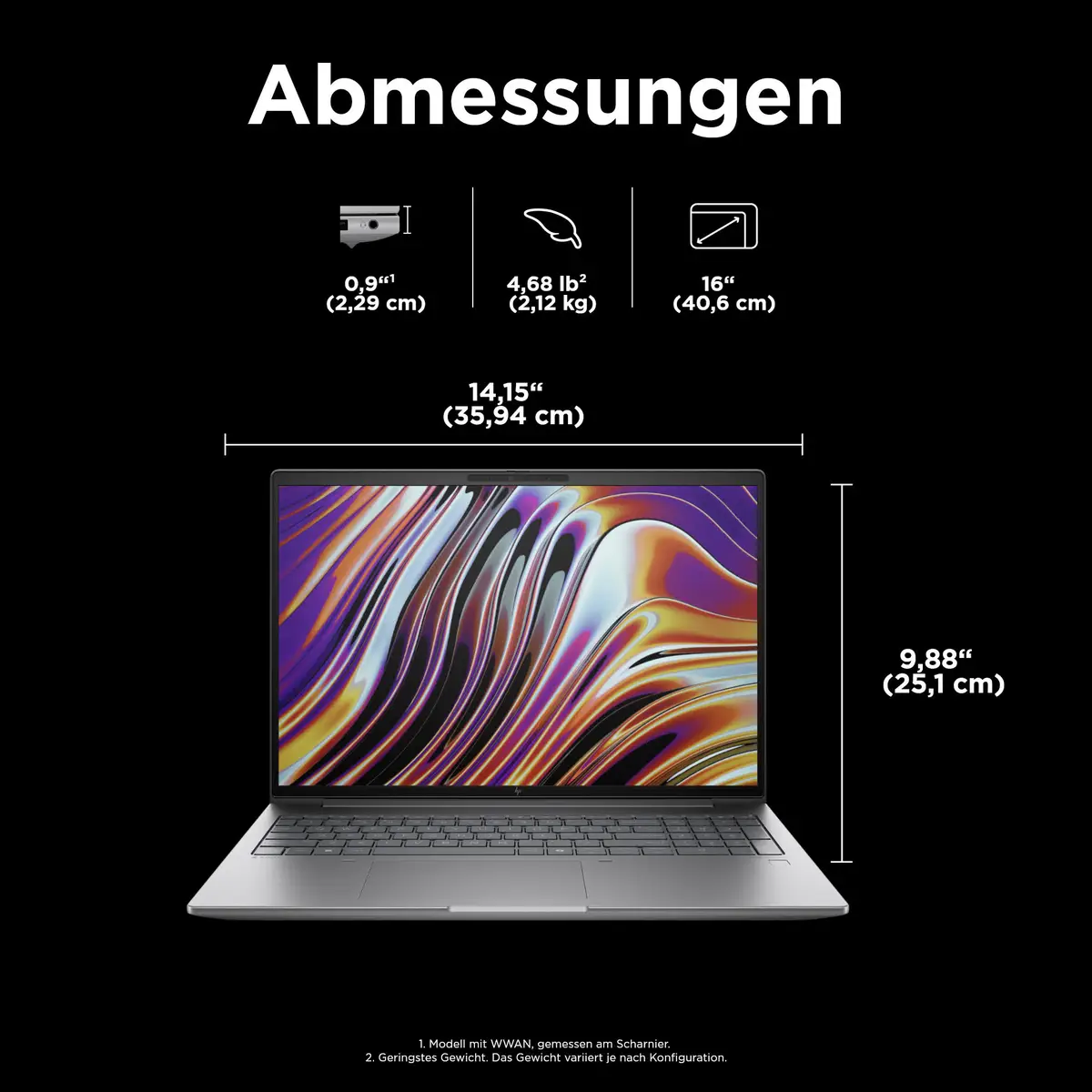 ZBook Power G11 AMD Ryzen 9 64GB 1TB 40,6cm 2560x1600 W11P