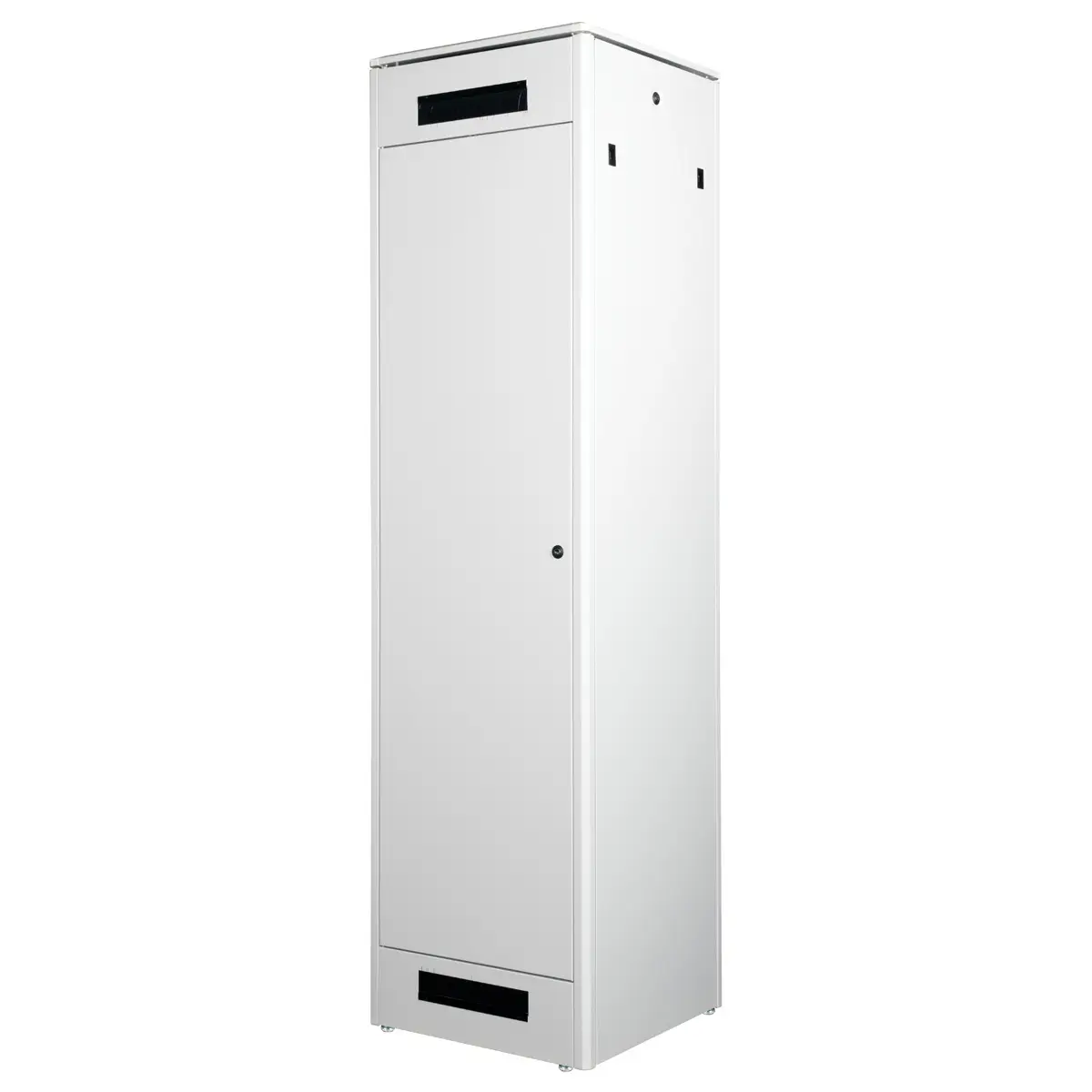 48,26cm (19") Netzwerkschrank Pro 47 HE 600x600 BxT Glastur grau