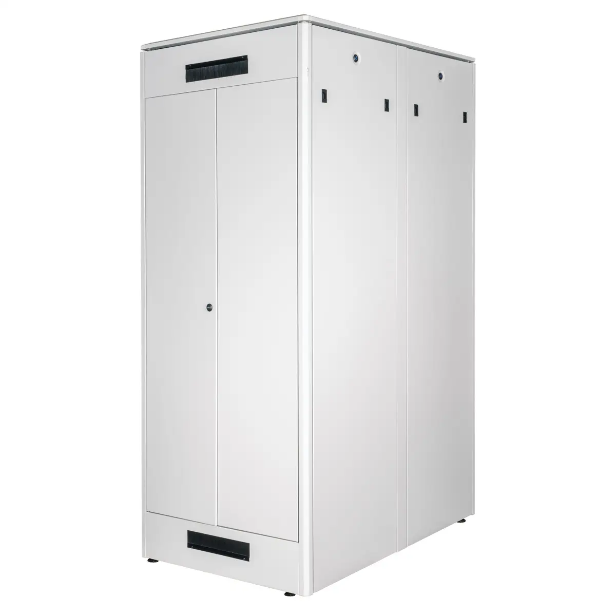 48,26cm (19") Netzwerkschrank Pro 42 HE 800x1200 BxT Glastur grau