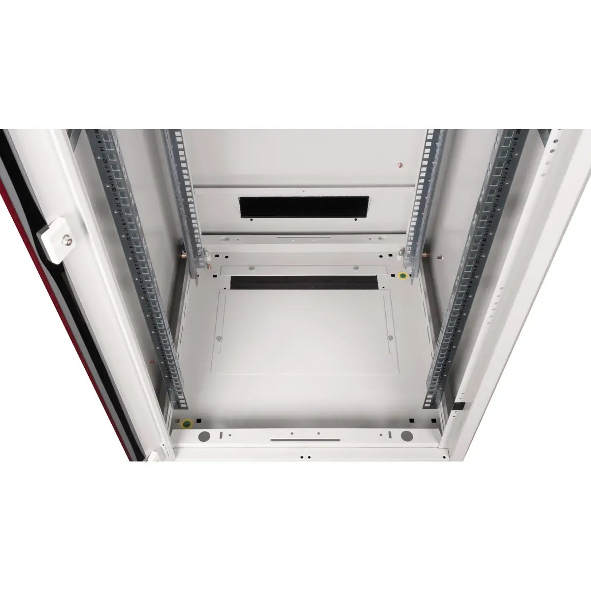 48,26cm (19") Netzwerkschrank Pro 42 HE 600x800 BxT Glastur grau