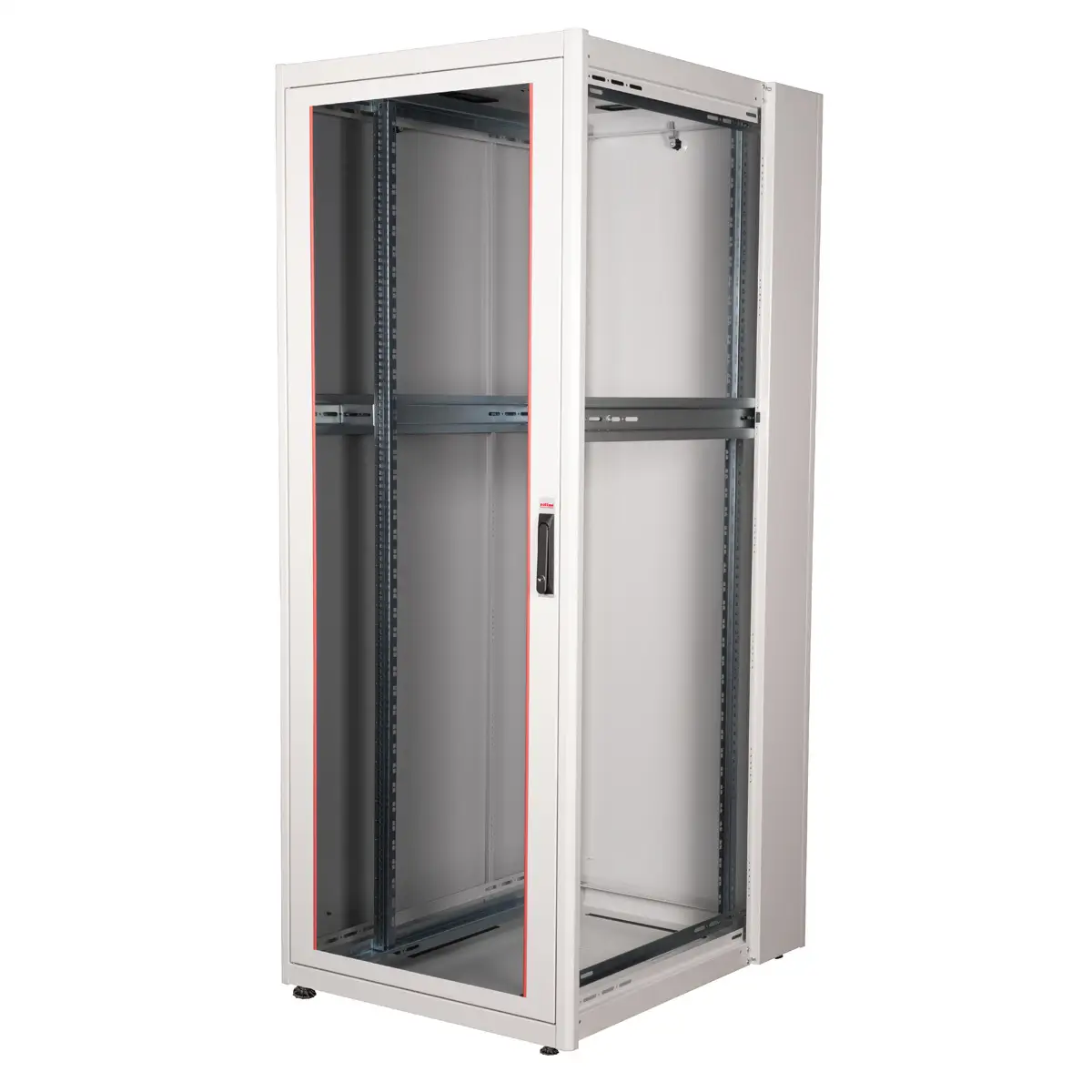48,26cm (19") Netzwerkschrank Basic 42 HE 800x1000 BxT Glastur grau