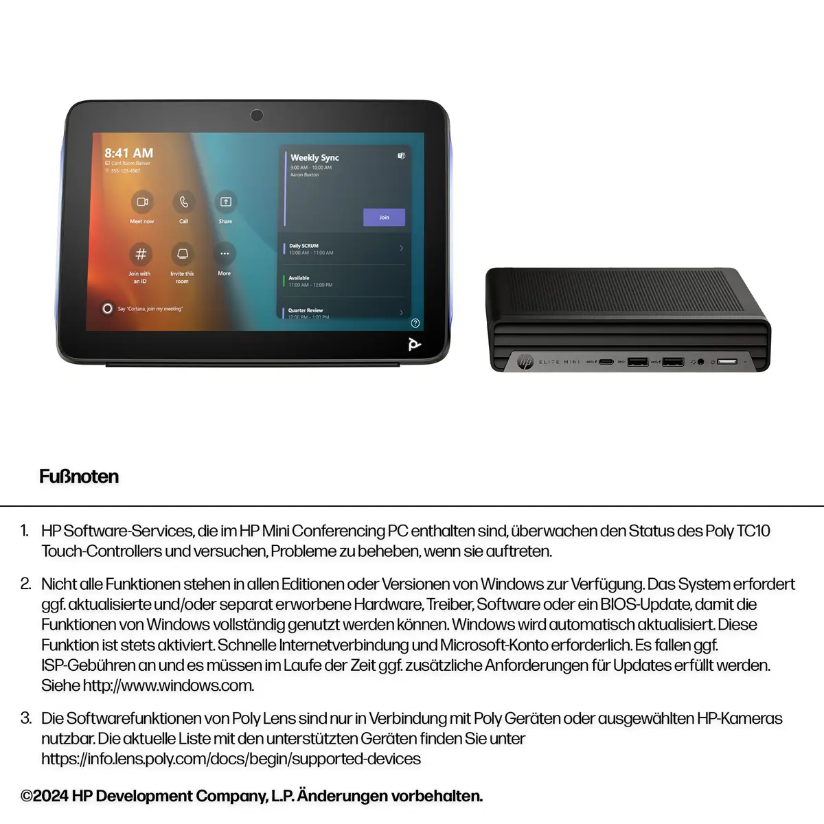 Poly Studio Base Kit G9 Plus inkl. TC10