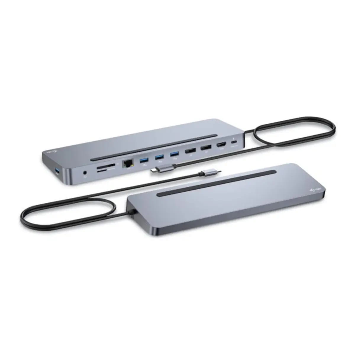i-tec USB-C Metal Ergonomic 3x 4K Display Docking Station + Power Delivery 100 W
