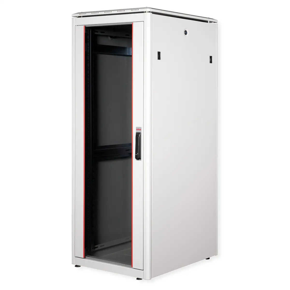 48,26cm (19") Netzwerkschrank Pro 32 HE 600x800 BxT Glastur grau