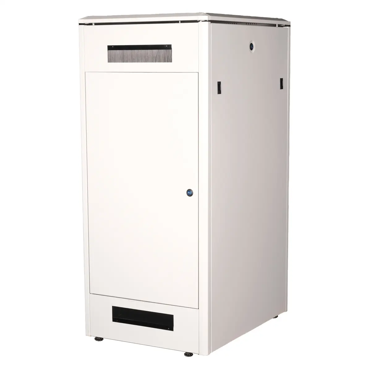 48,26cm (19") Netzwerkschrank Pro 26 HE 600x800 BxT Glastur grau