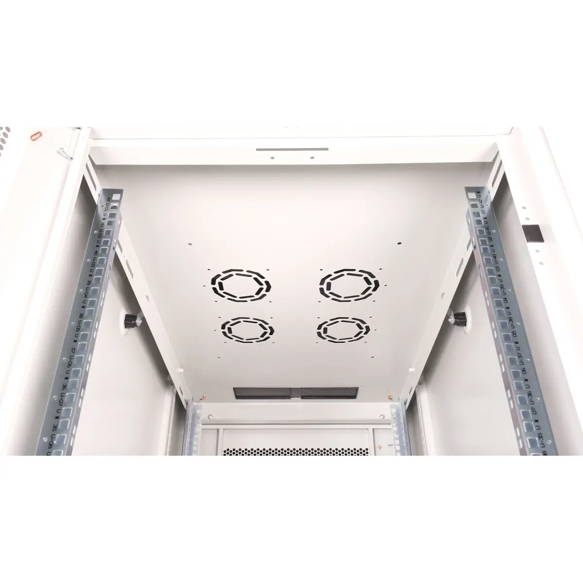 48,26cm (19") Netzwerkschrank Pro 26 HE 600x600 BxT Glastur grau