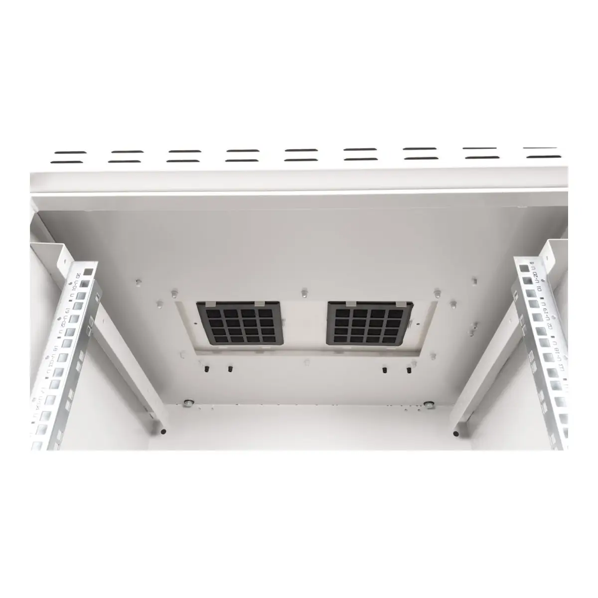 48,26cm (19") Wandgehäuse Pro 12 HE 600x600 BxT IP55 outdoor grau