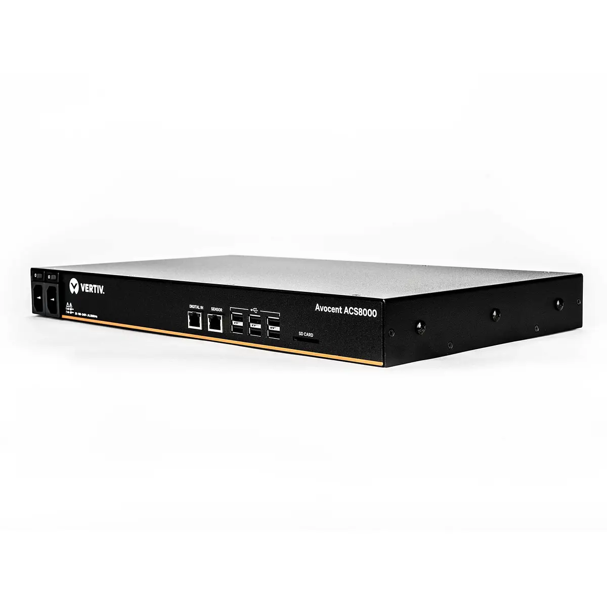 Vertiv 8-Port ACS 8000 with single DC Power Supply - ACS8008SDC-400