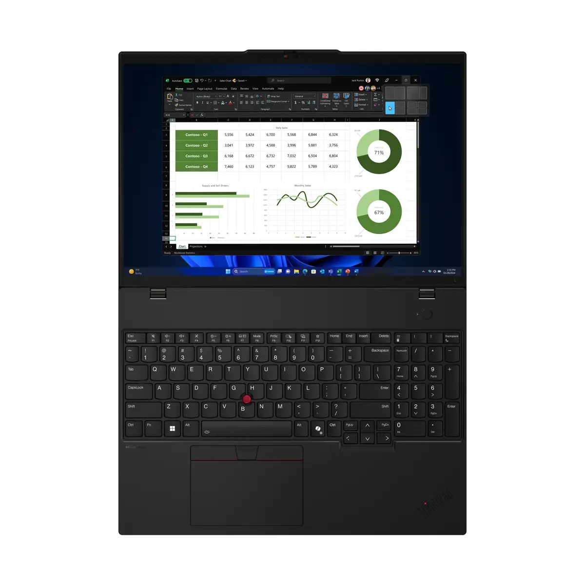 ThinkPad L16 G1 Ryzen 5 Pro 7535U 16GB 512GB 40,6cm W11P