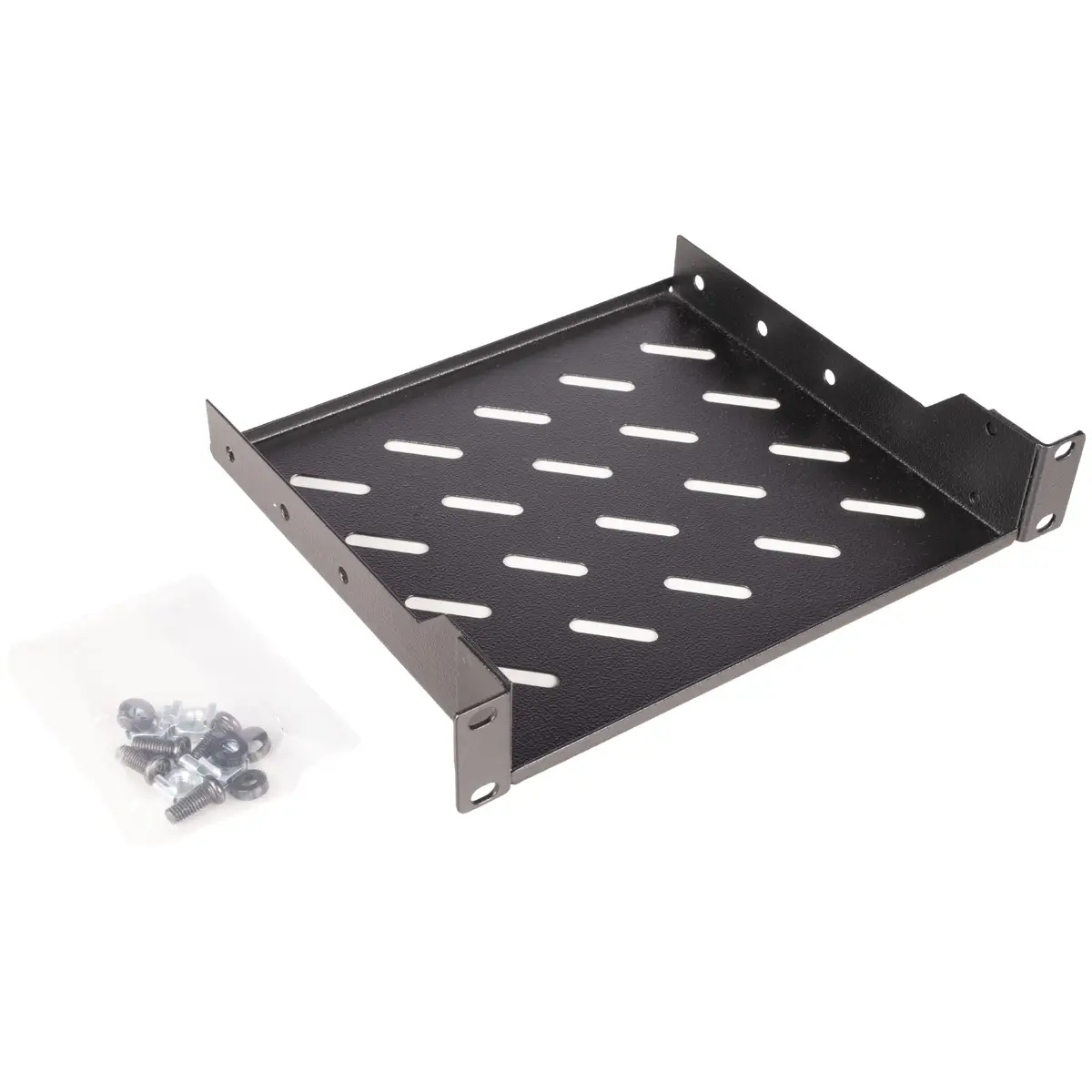 25,4cm (10") Fachboden 1 HE 200 T schwarz