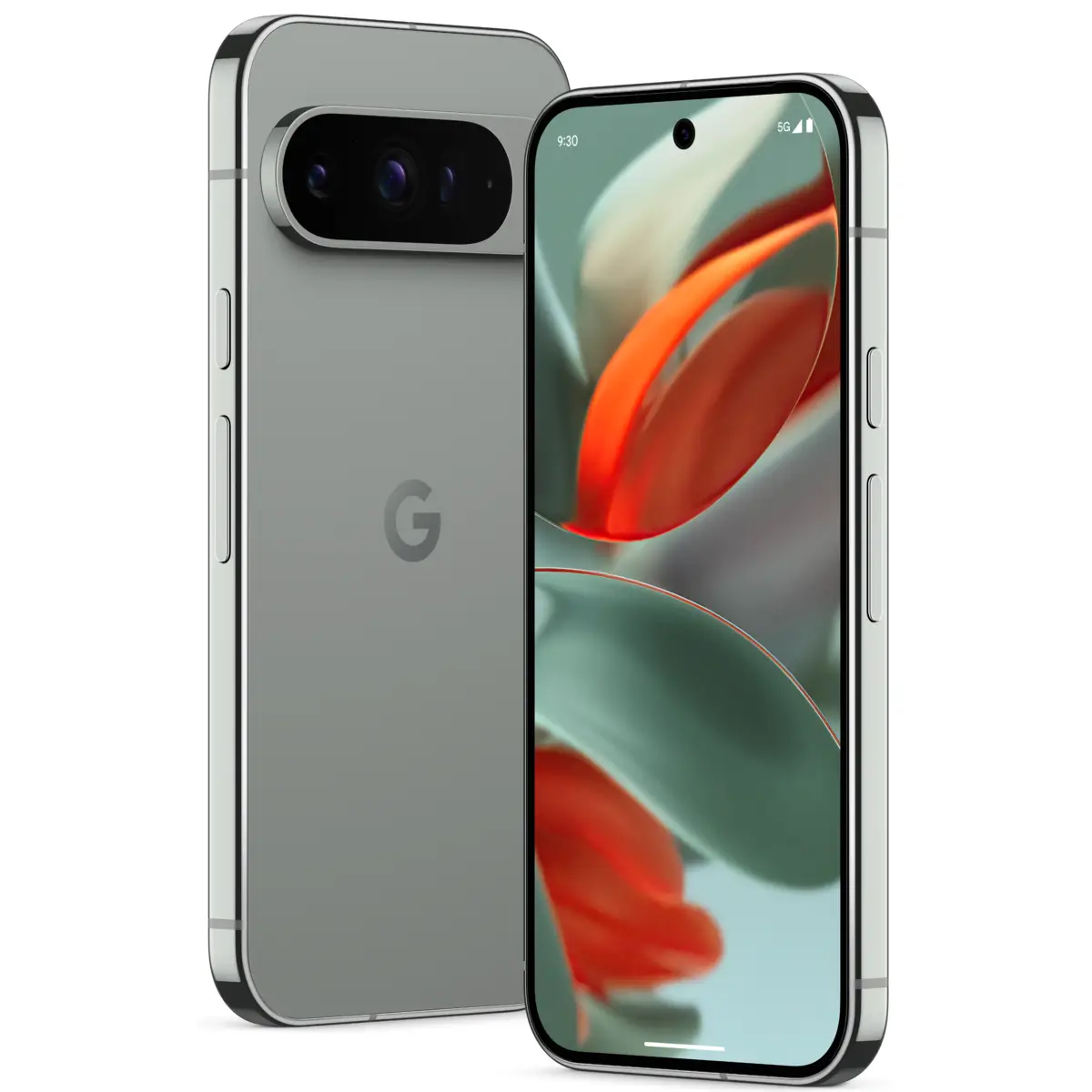 Pixel 9 Pro Smartphone Dual SIM 5G 128 GB 16cm (6,3") 1280 x 2856 Pixel Kamera 50MP/48MP/48MP Frontkamera 42MP Google Tensor G4 Hazel