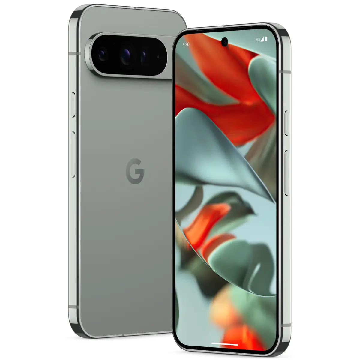 Pixel 9 Pro XL Smartphone Dual SIM 5G 128 GB 17,3cm (6,8") 1344 x 2992 Pixel Kamera 50MP/48MP/48MP Frontkamera 42MP Google Tensor G4 Hazel