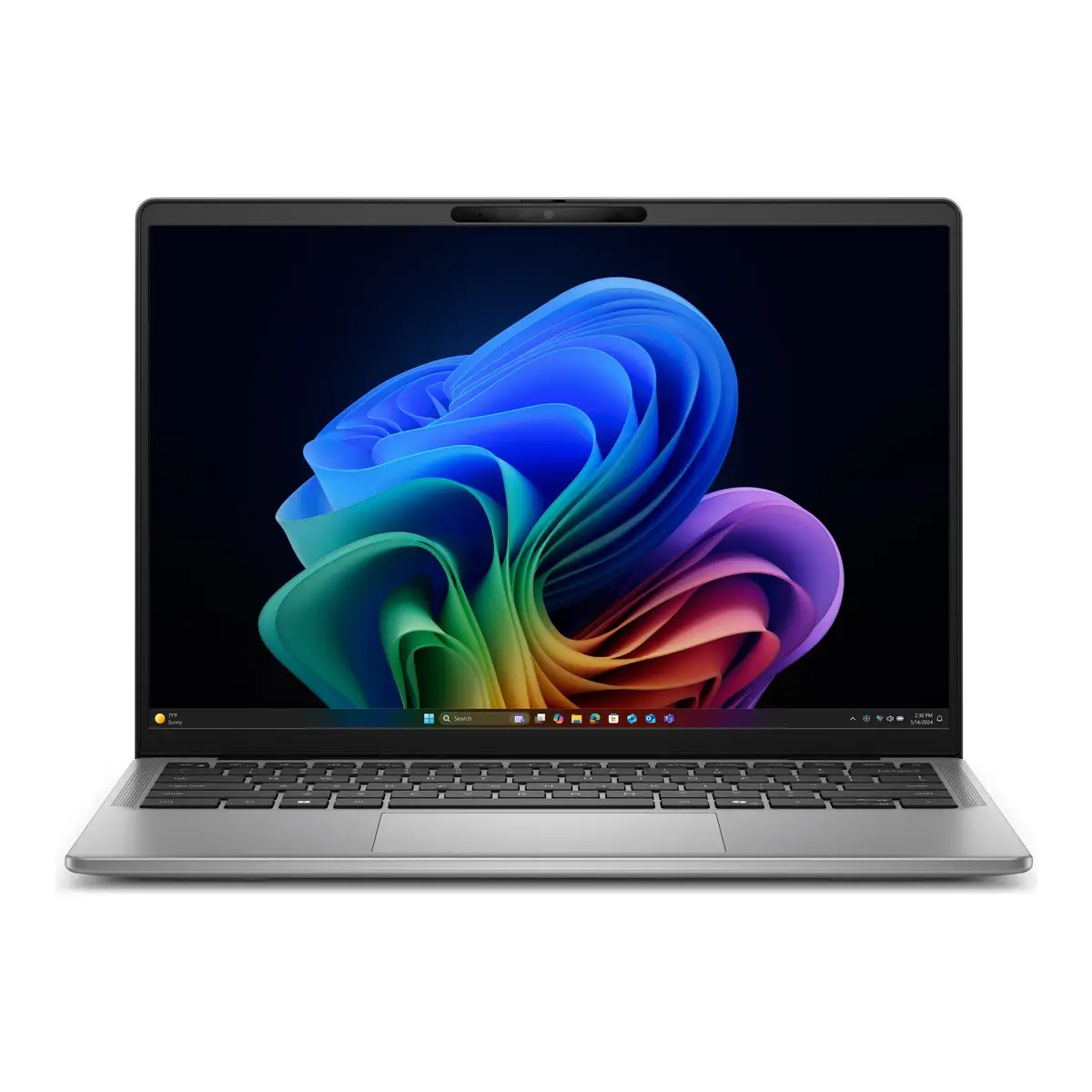 Latitude 7455 Snapdragon X Elite X1E-80-100 3,4 GHz Win 11 Pro Qualcomm Adreno 32 GB 1 TB SSD NVMe TLC 35,565 cm (14") IPS Touchscreen 2560x1600 (QHD+) 400 cd/m² Wi-Fi 7 Grau BTS mit 3 Jahre Basis Vor-Ort