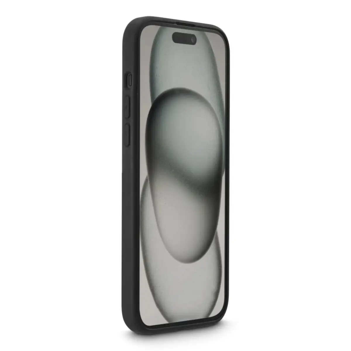 Handyhülle MagCase Fantastic Feel für Apple iPhone 15, Schwarz