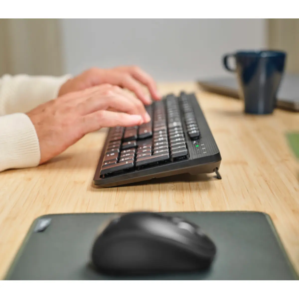 Ody II Tastatur Büro RF Wireless QWERTZ Deutsch Schwarz