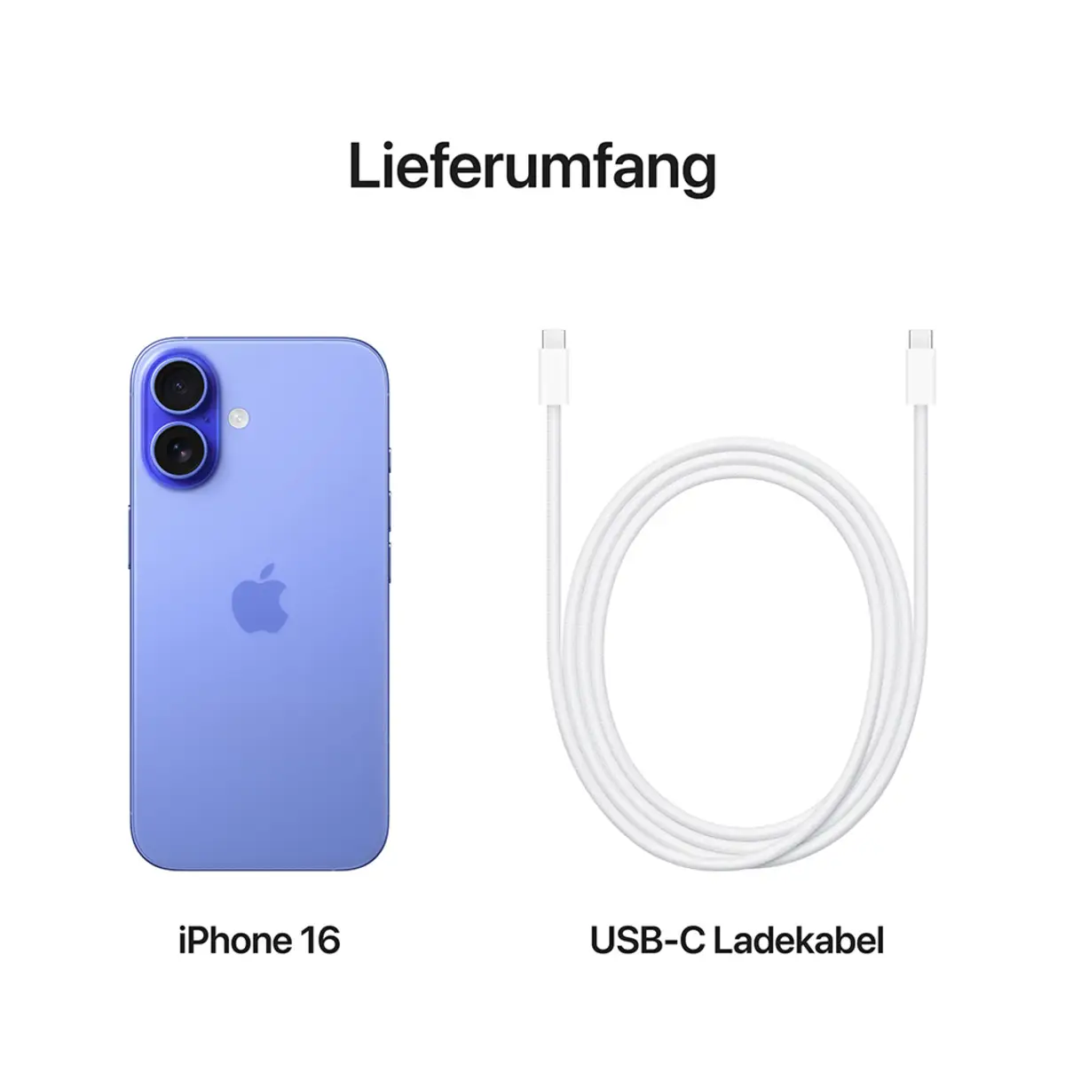 iPhone 16 128GB Blau