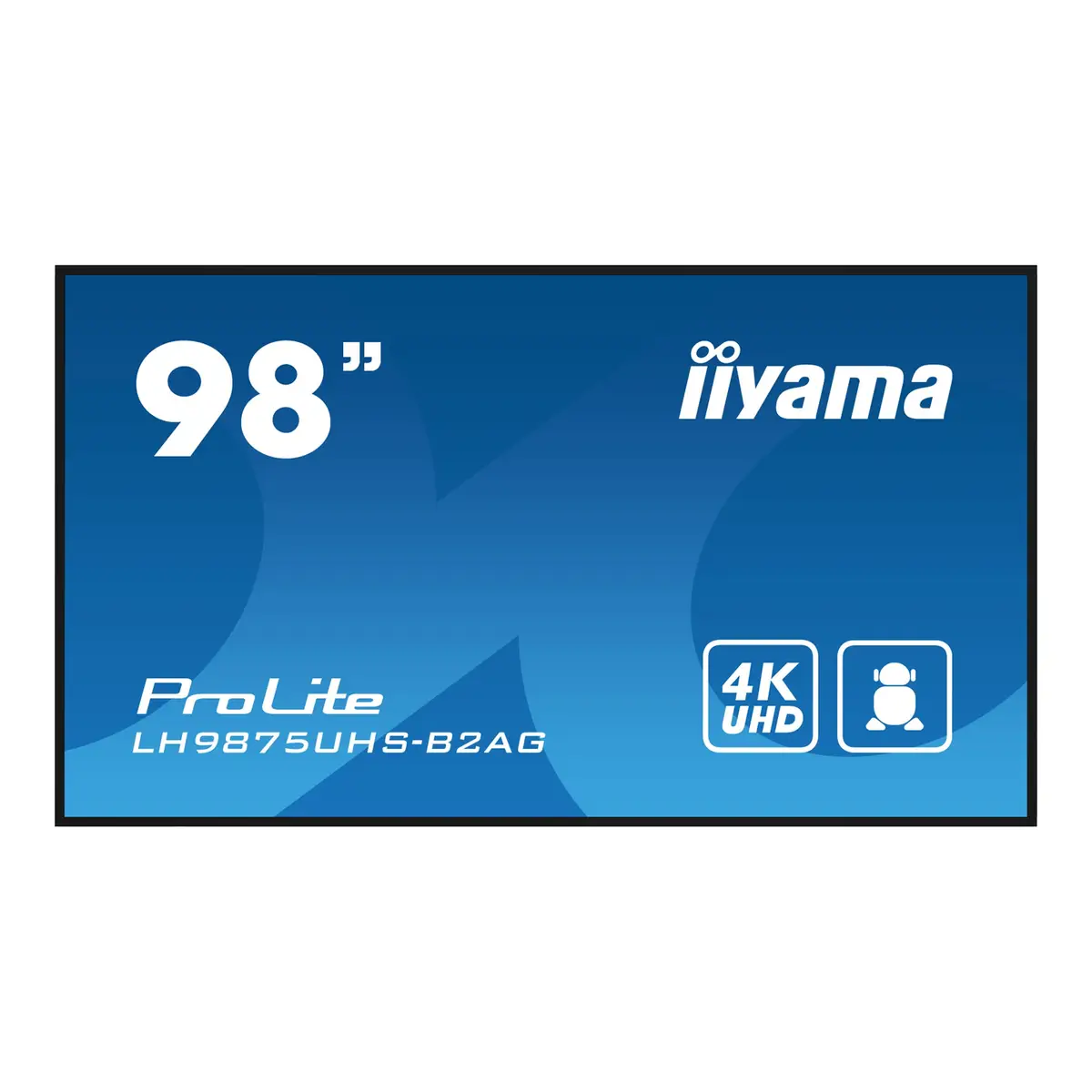 LH9875UHS-B2AG Digital Signage Flachbildschirm 2,48 m 97.5" LED 3840x2160 Pixel 500 cd/m² 16:9 8 ms 1200:1 WLAN 24/7