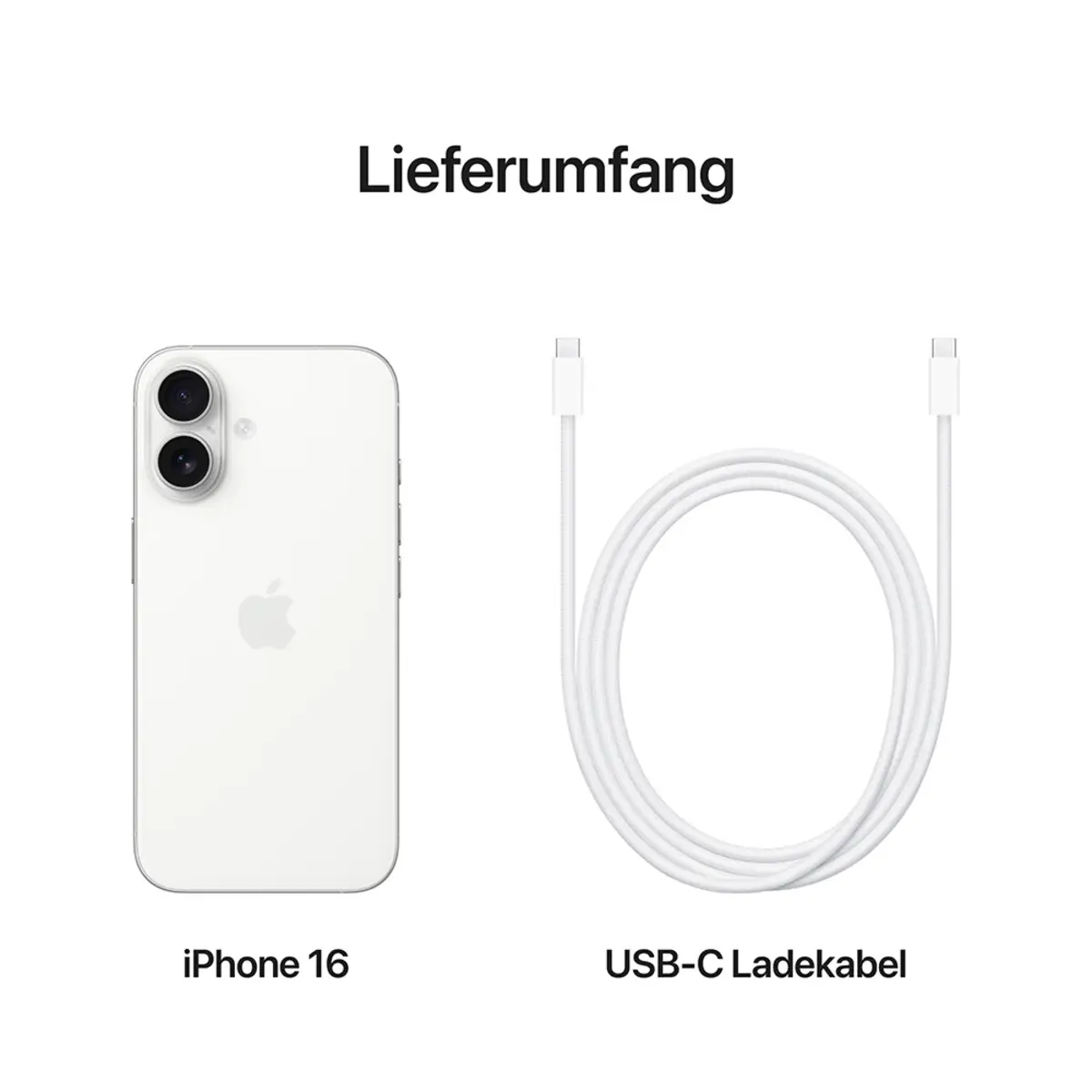 iPhone 16 512GB Weiss