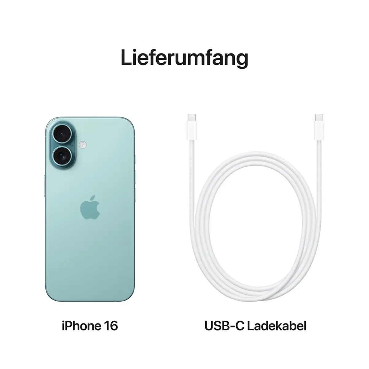iPhone 16 128GB Grün