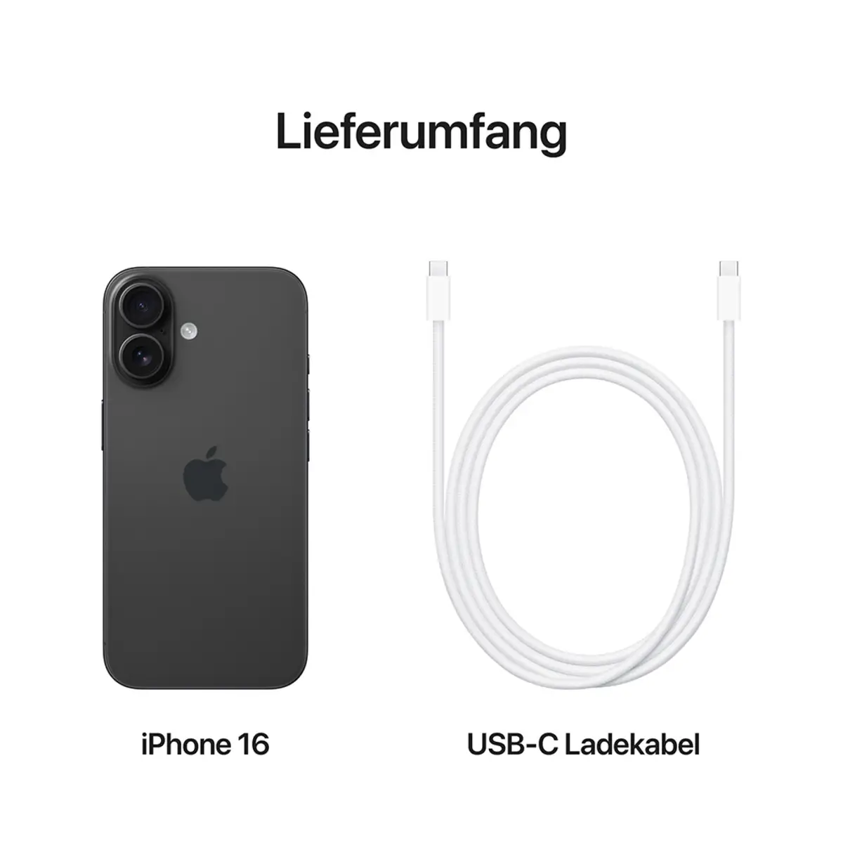 iPhone 16 512GB Schwarz
