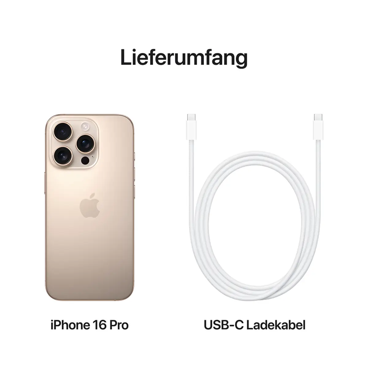 iPhone 16 Pro 1TB Titan Wüstensand