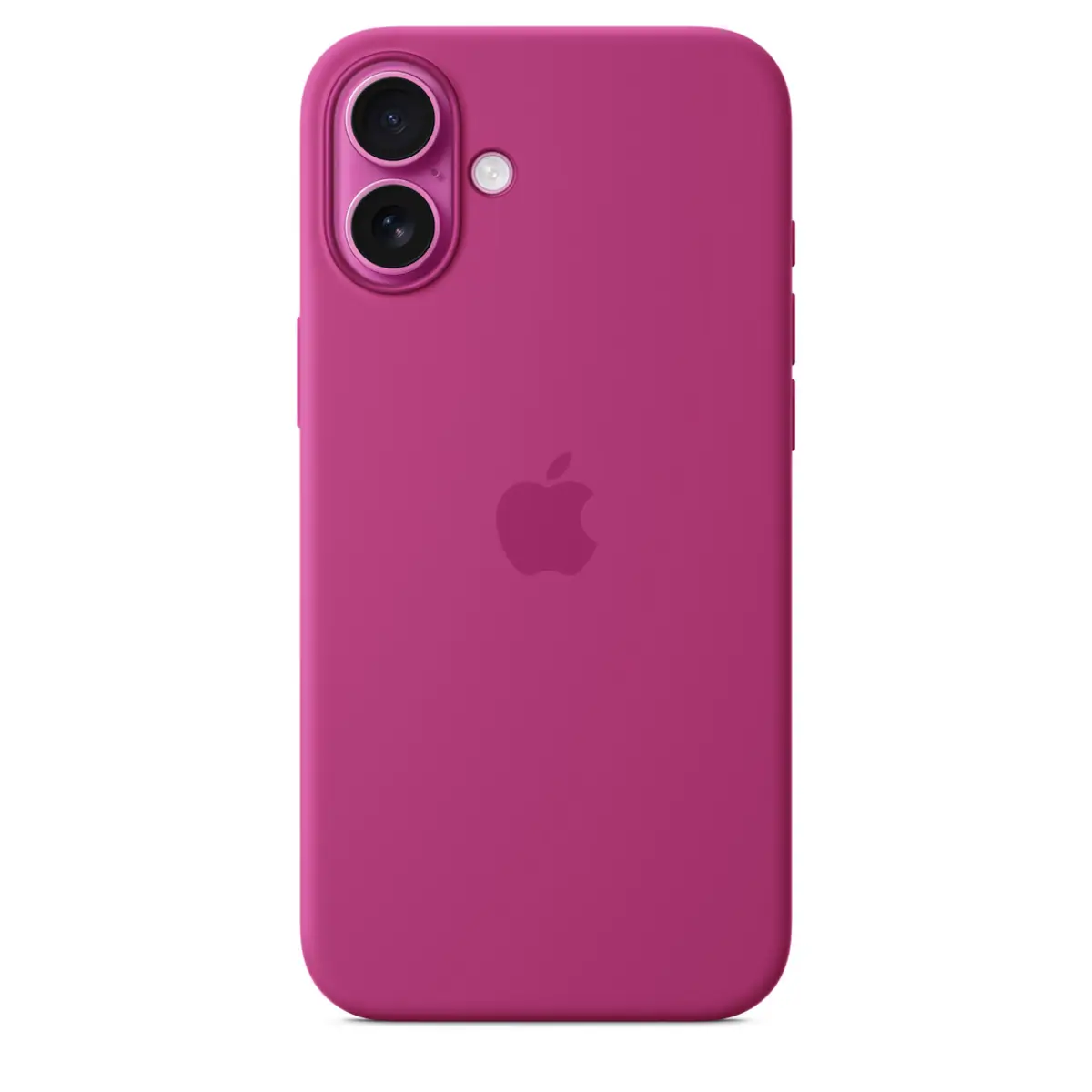 iPhone 16 Plus Silicone Case with MagSafe, Fuchsia